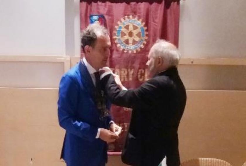 Rotary Club Arezzo celebrato il Passaggio della Campana