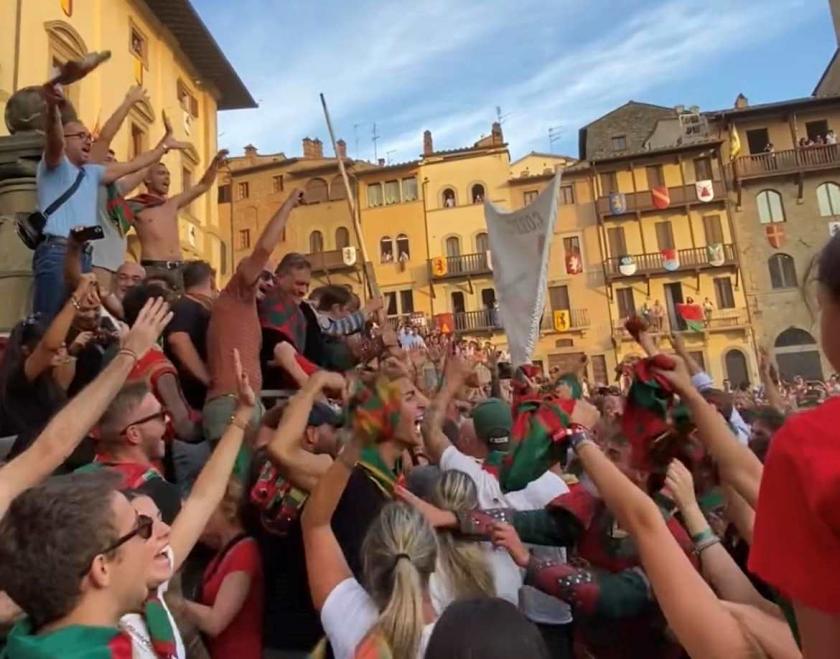 Porta Crucifera vince la 144esima Giostra del Saracino Saturno